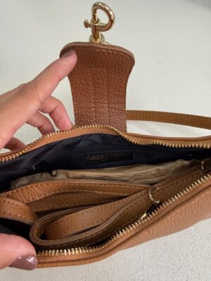 Bolso hombro piel hebilla
