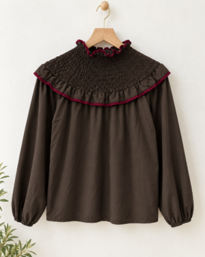 Camisa nido de abeja