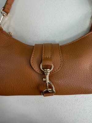 Bolso hombro piel hebilla