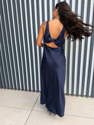 Vestido azul fiesta