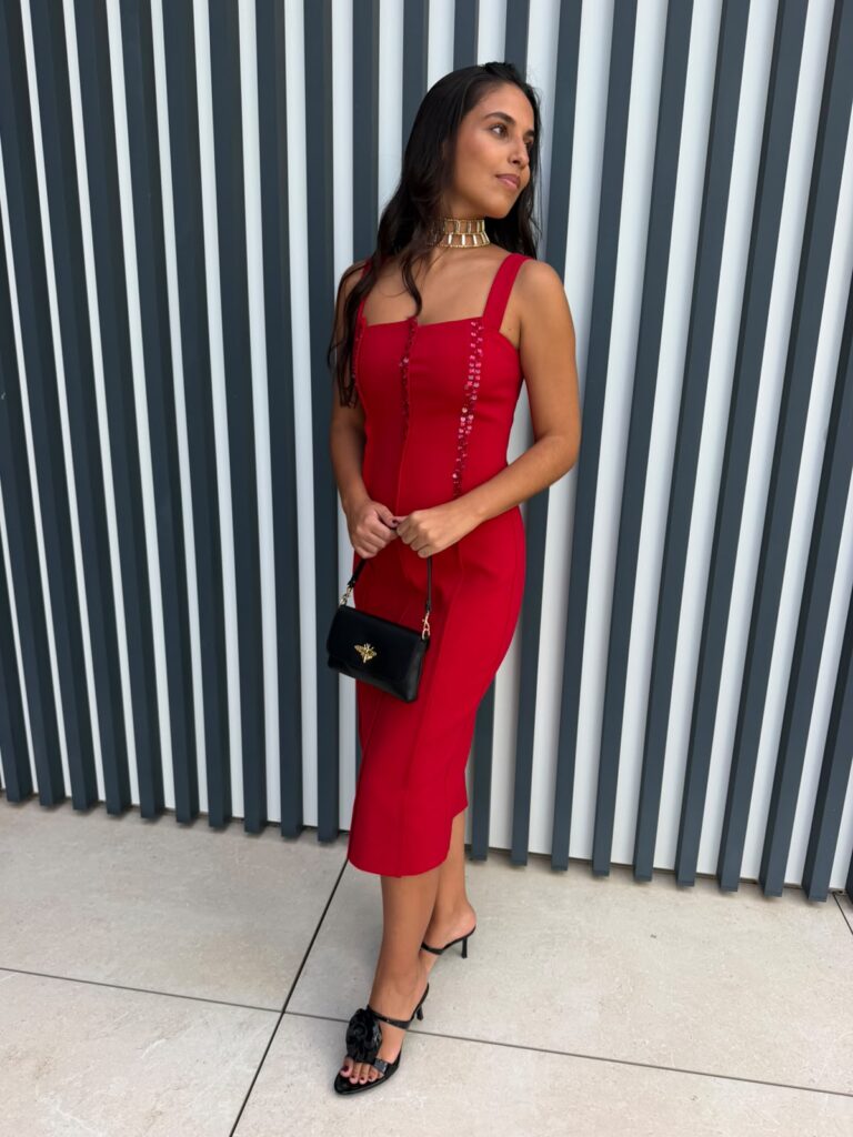 Vestido fiesta piedras