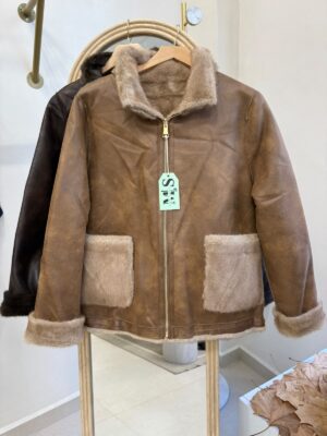 Chaqueta  reversible pelos