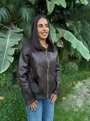Chaqueta  reversible pelos