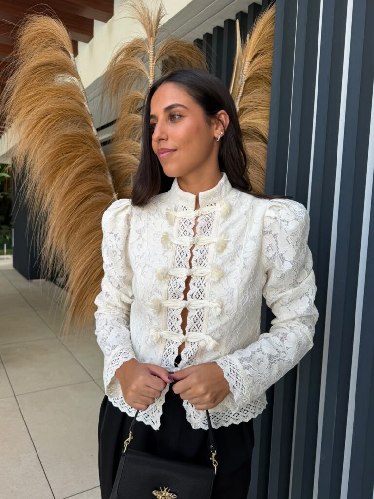 Chaqueta encaje