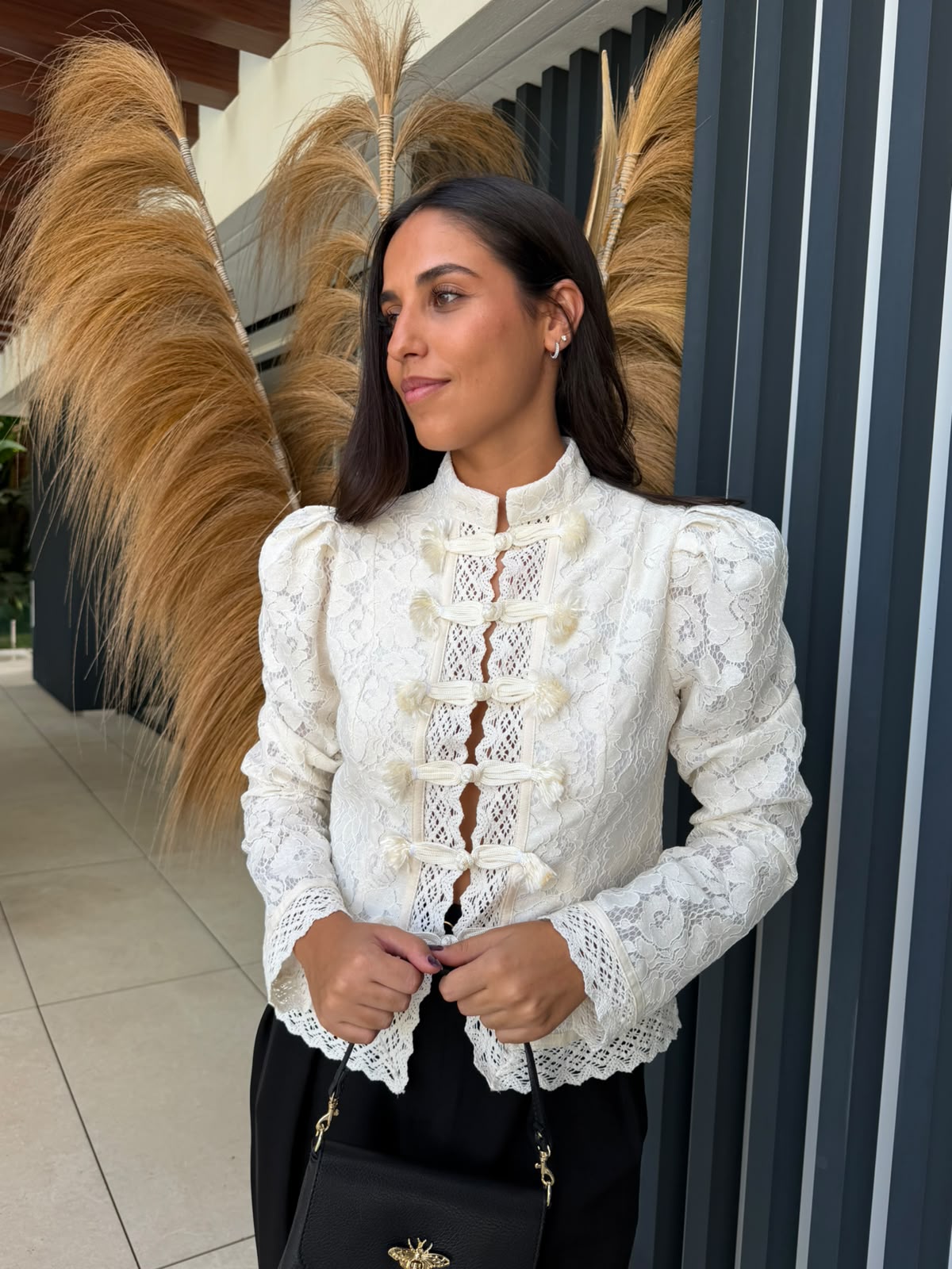 Chaqueta encaje