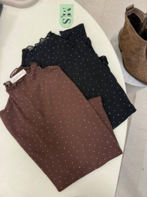 Jersey fino brillantes