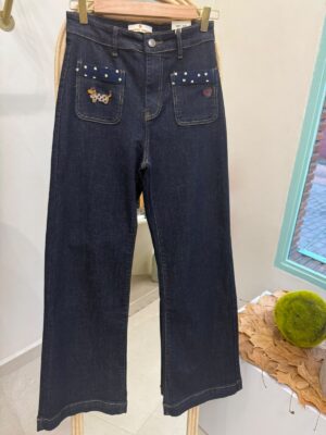 Pantalón vaquero perro Maison