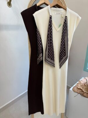 Vestido punto pañuelo