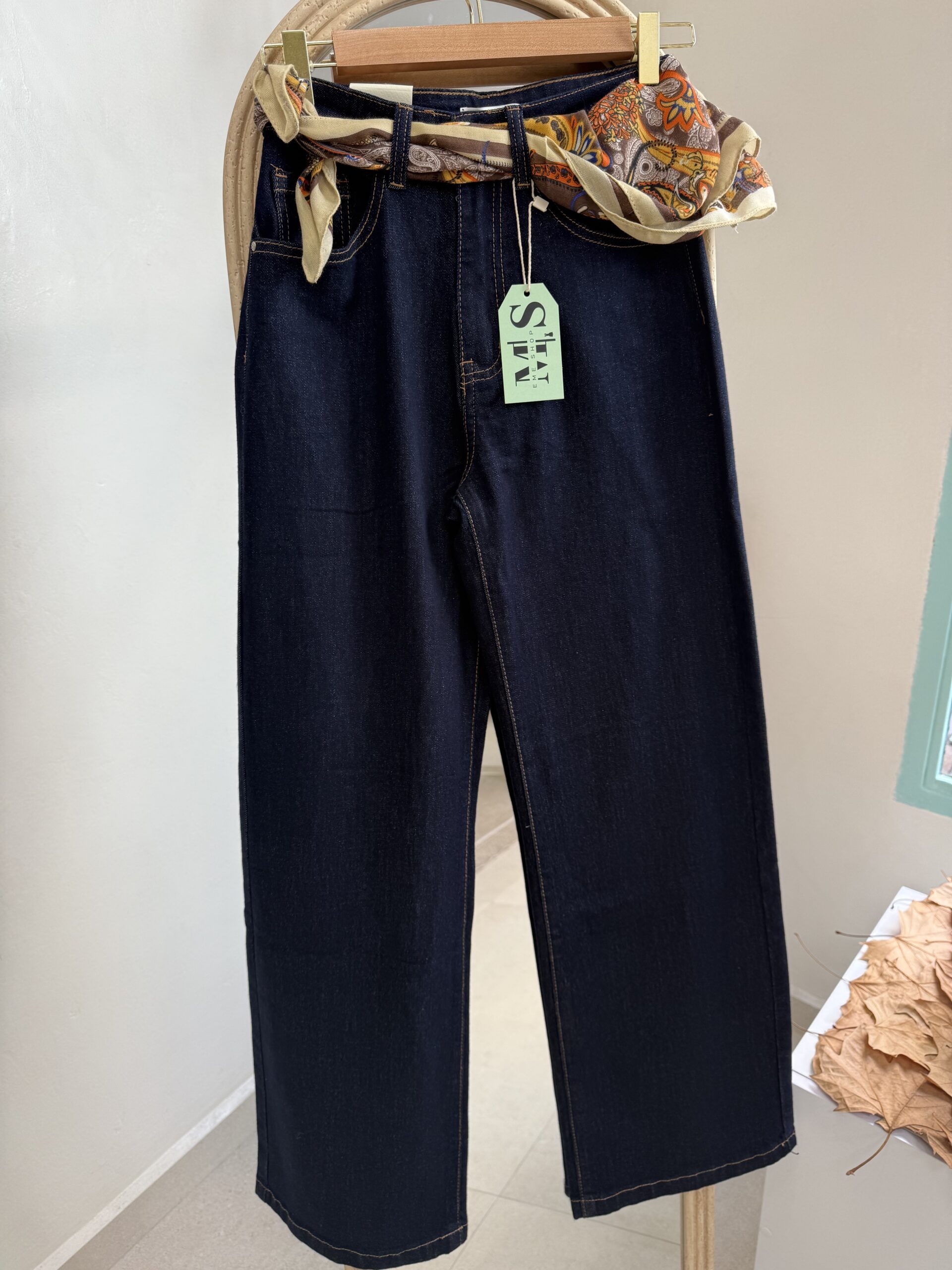 Pantalon vaquero pañuelo