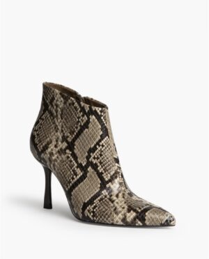 Botines bajos serpiente