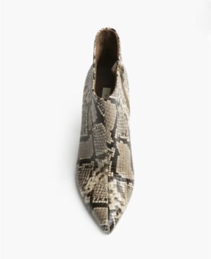 Botines bajos serpiente