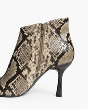 Botines bajos serpiente