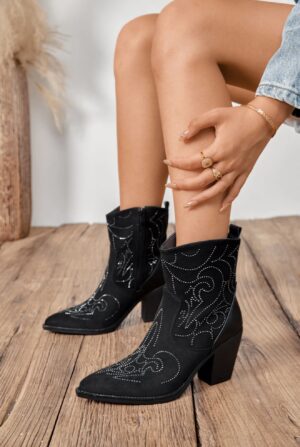 Botines bajos cowboy