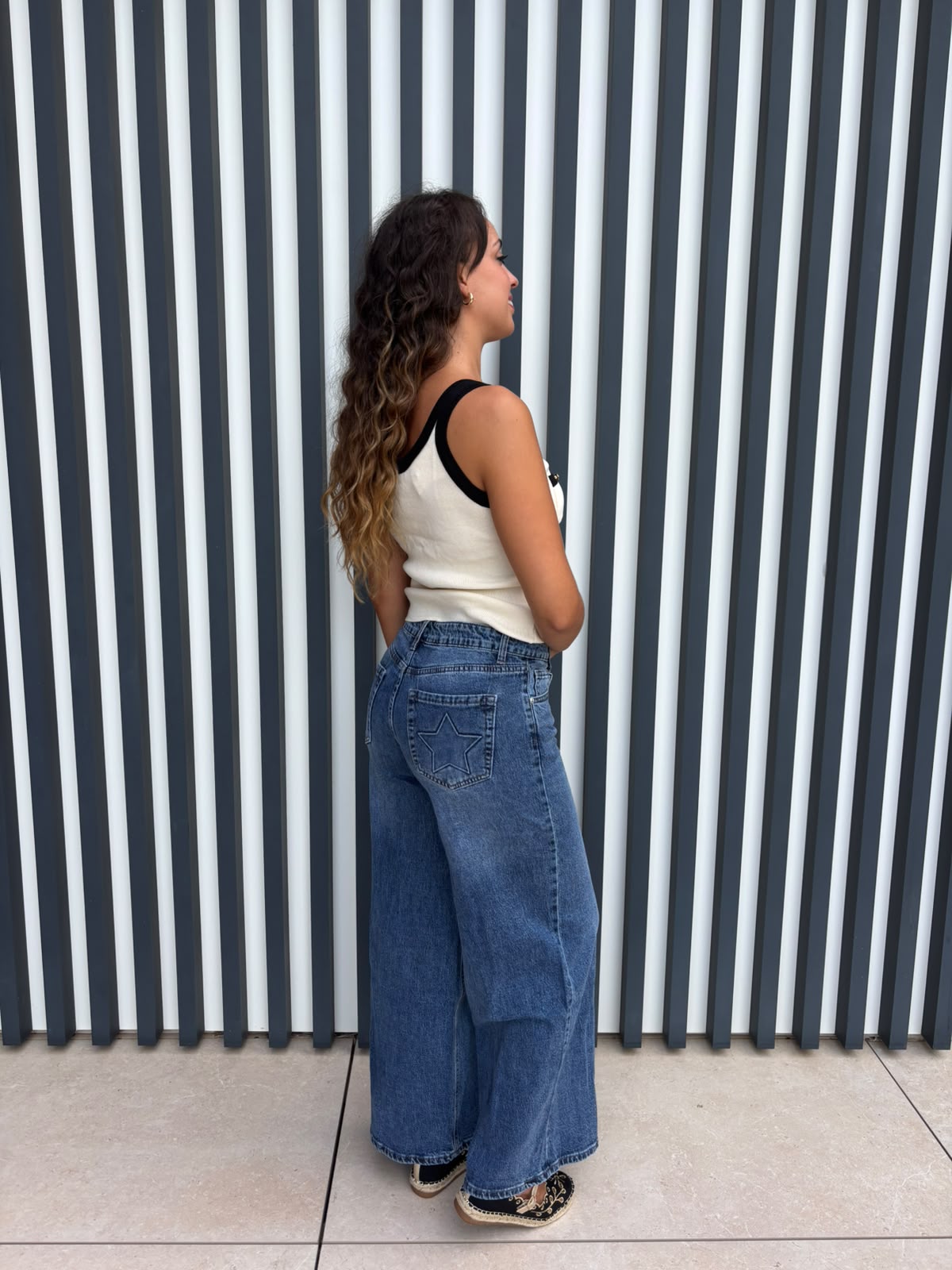 Pantalón vaquero estrellas Soluna
