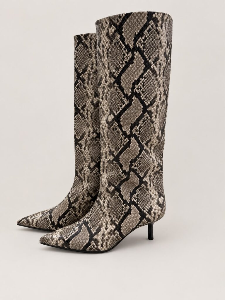 Botas altas serpiente