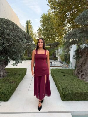 Vestido gasa