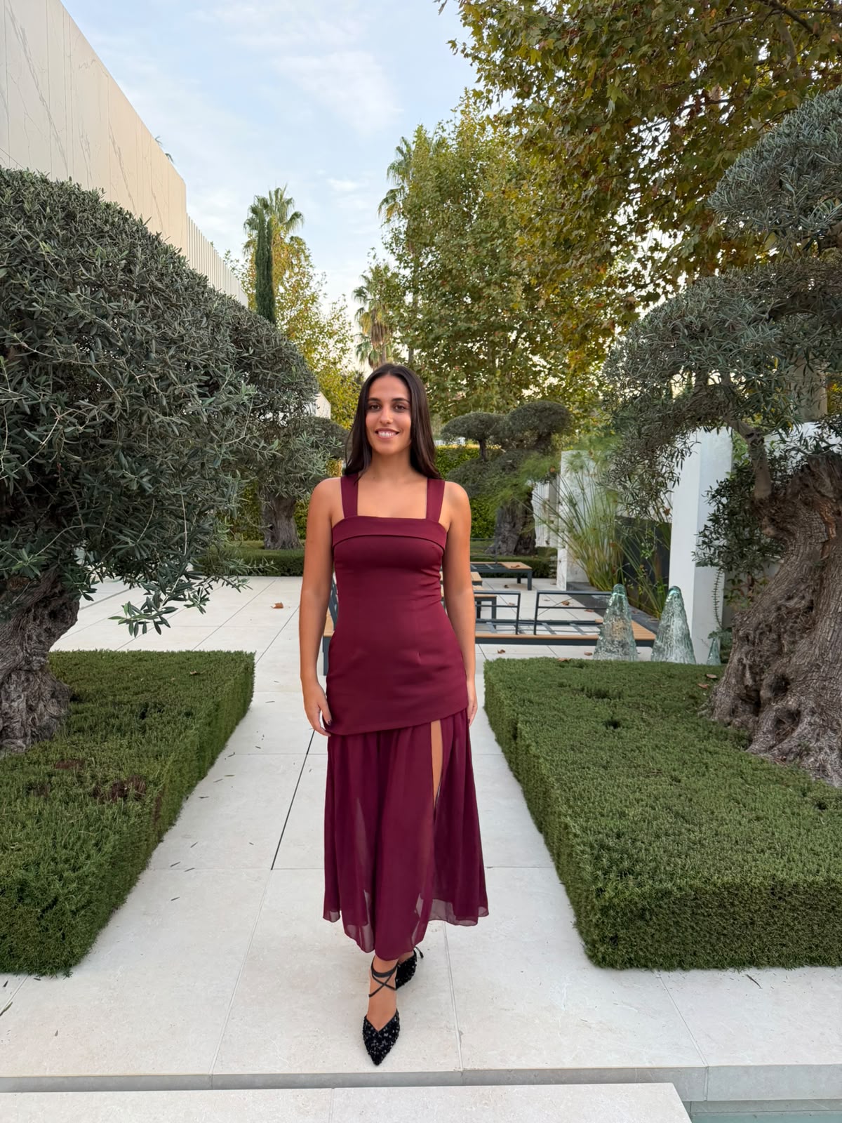 Vestido gasa