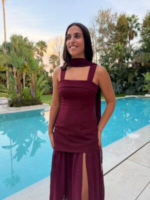 Vestido gasa