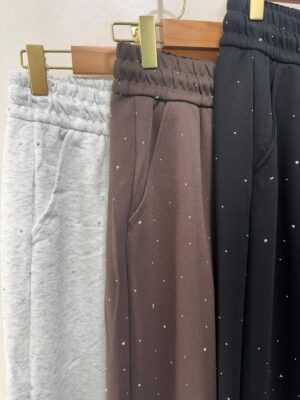 Pantalón chándal brillante