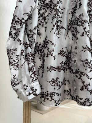 Camisa gasa flores