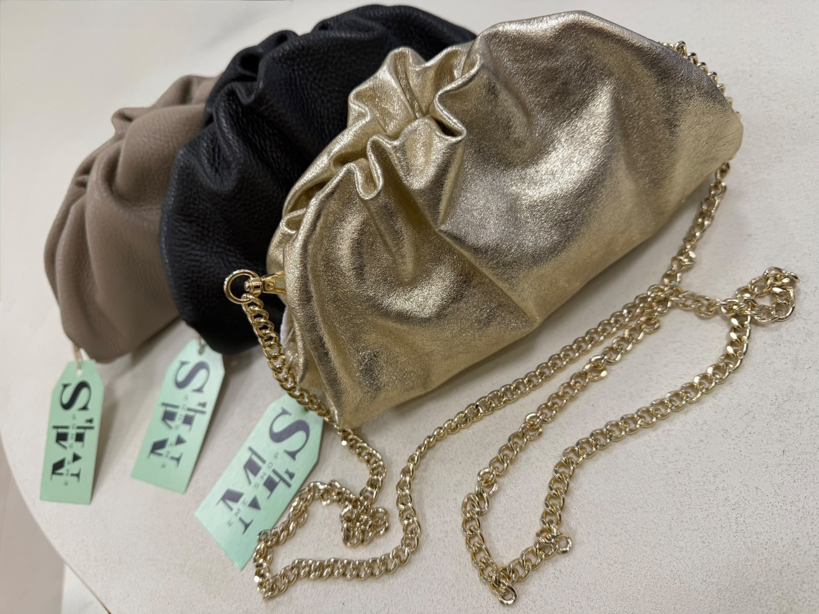 Bolso fruncido fiesta